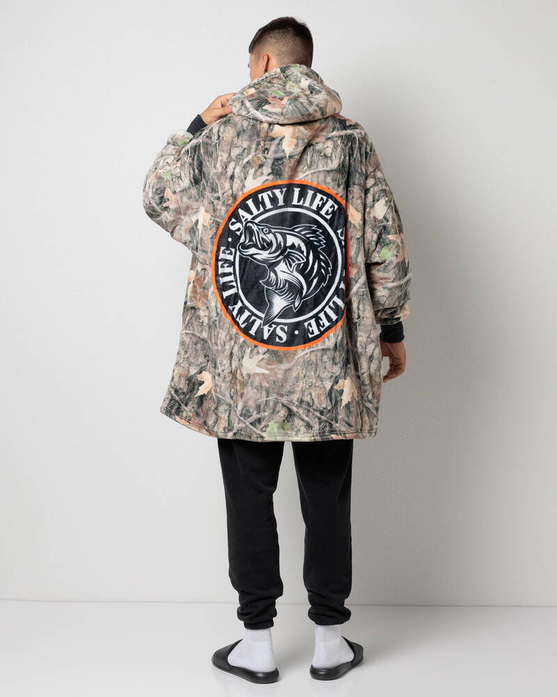 Salty Life Bullseye Oversized Hoodie for Mens