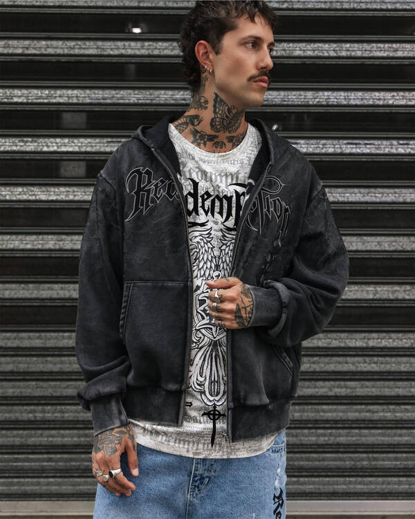 Redemption Neo Tribal Hoodie for Mens