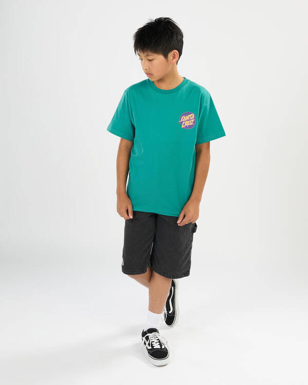 Santa Cruz Boys' Meek Scratched Slasher T-Shirt for Mens