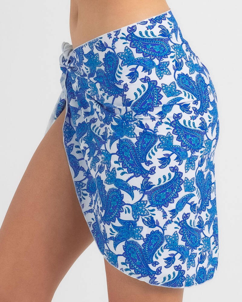 Topanga Bondi Tie Paisley Sarong for Womens