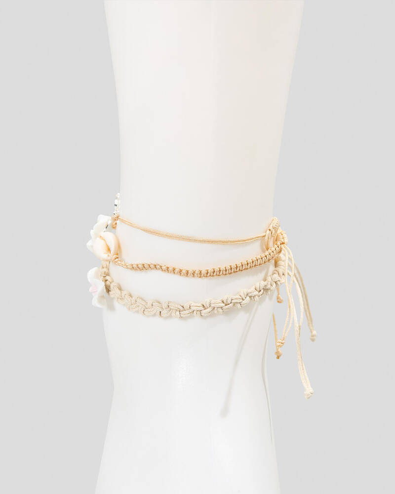 Karyn In LA Frangipani anklet Pack for Womens