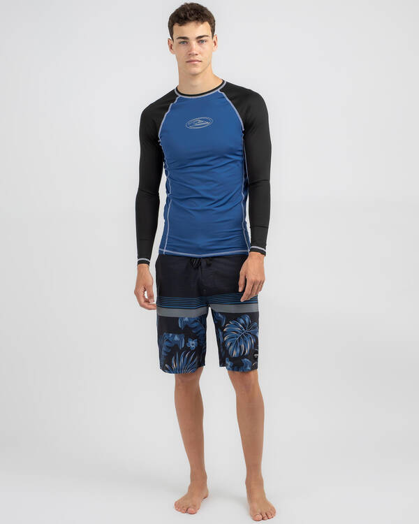 Quiksilver Saturn Protection Long Sleeve Rash Vest for Mens