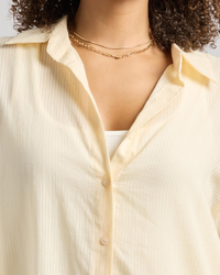 Mooloola Carlie Stripe Long Sleeve Shirt for Womens image number null