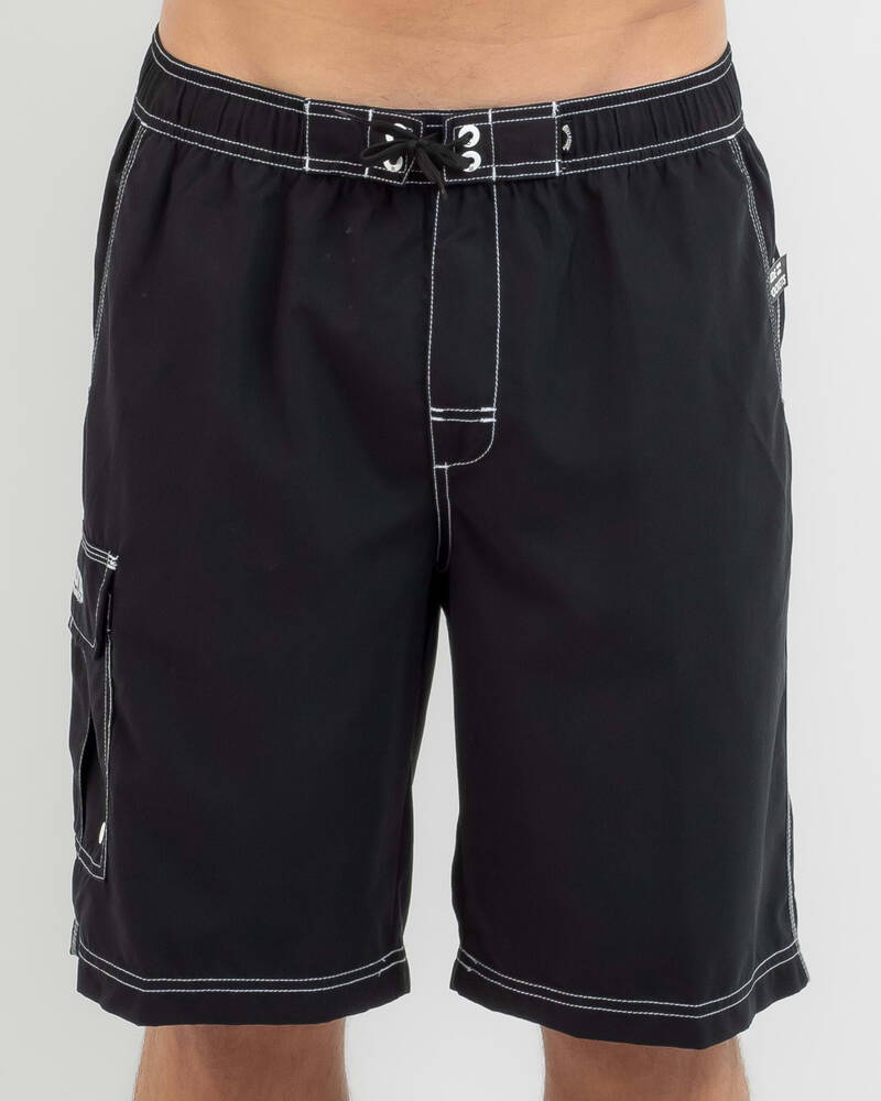 Billabong Throw On Boardshort Black/White