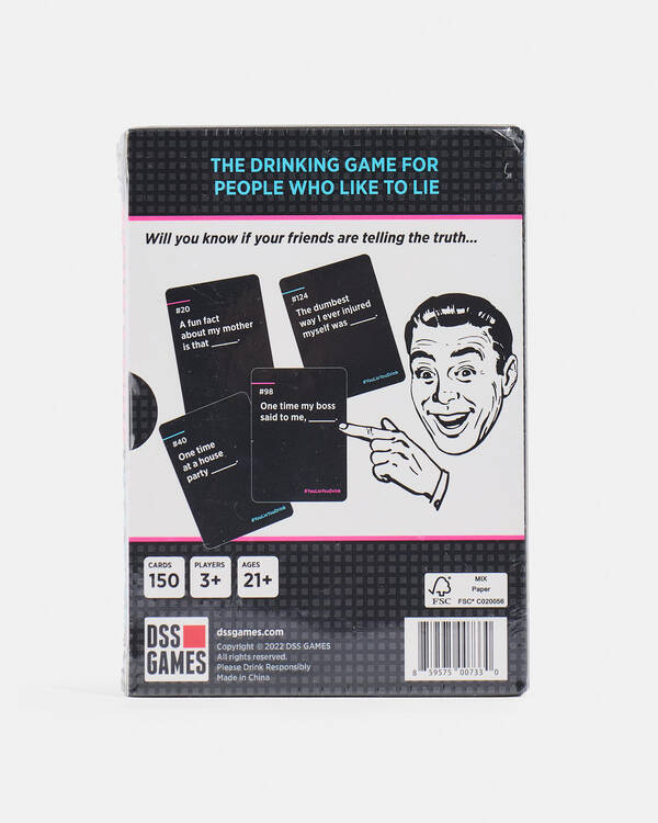 VR Distribution You Lie You Drink Game for Unisex