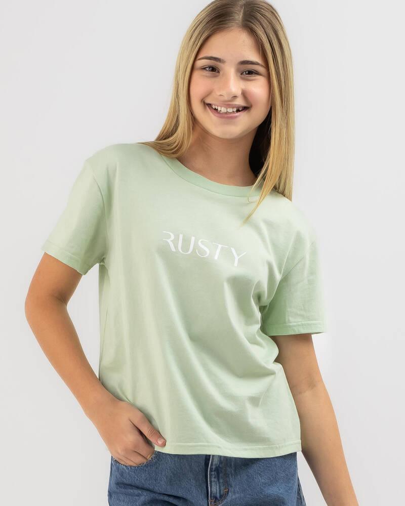 Rusty Girls' Signature Relaxed T-Shirt for Womens