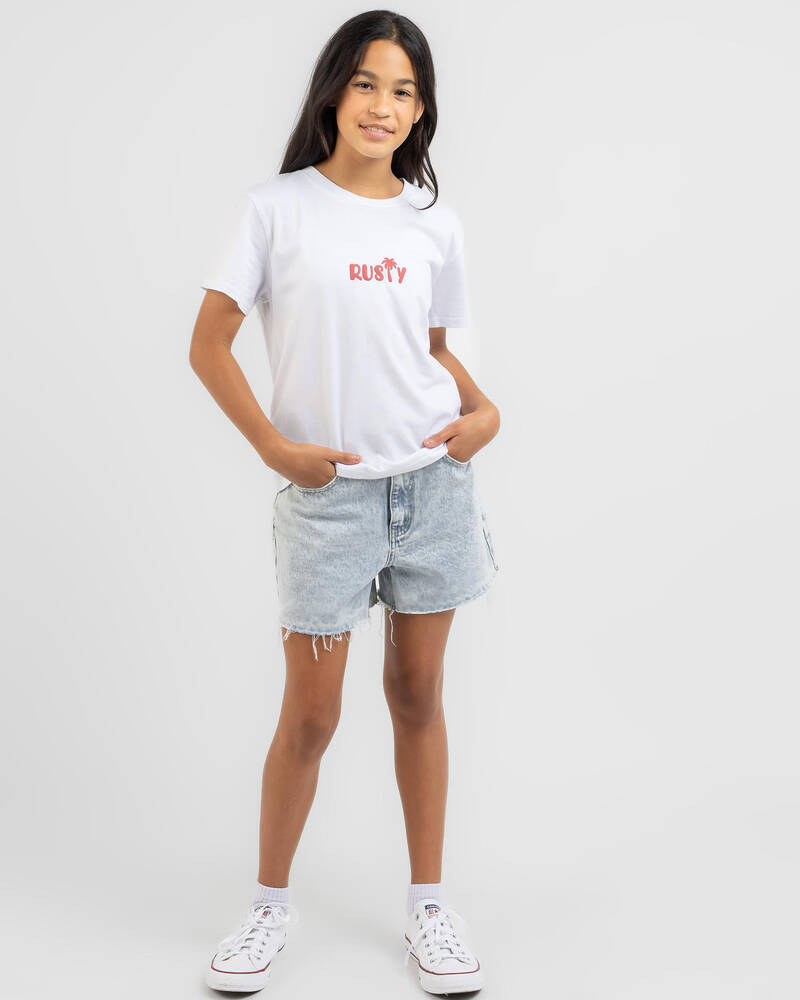 Rusty Girls' Palm T-Shirt for Womens