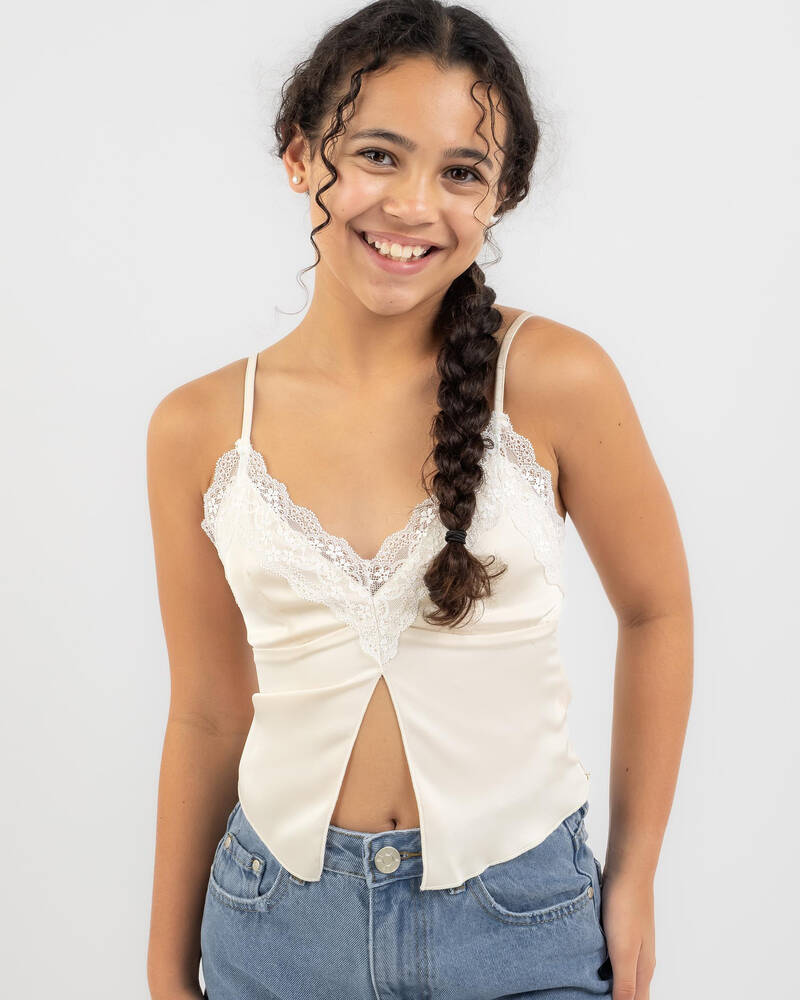 Ava And Ever Girls' Wilhelmina Lace Cami Top for Womens
