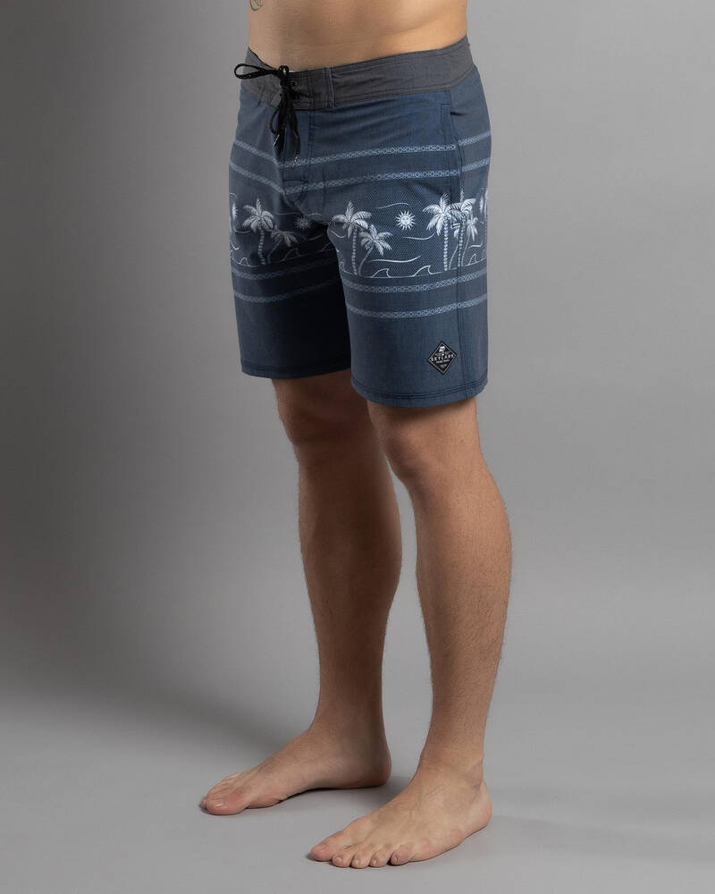 Skylark White Cap Board Shorts for Mens