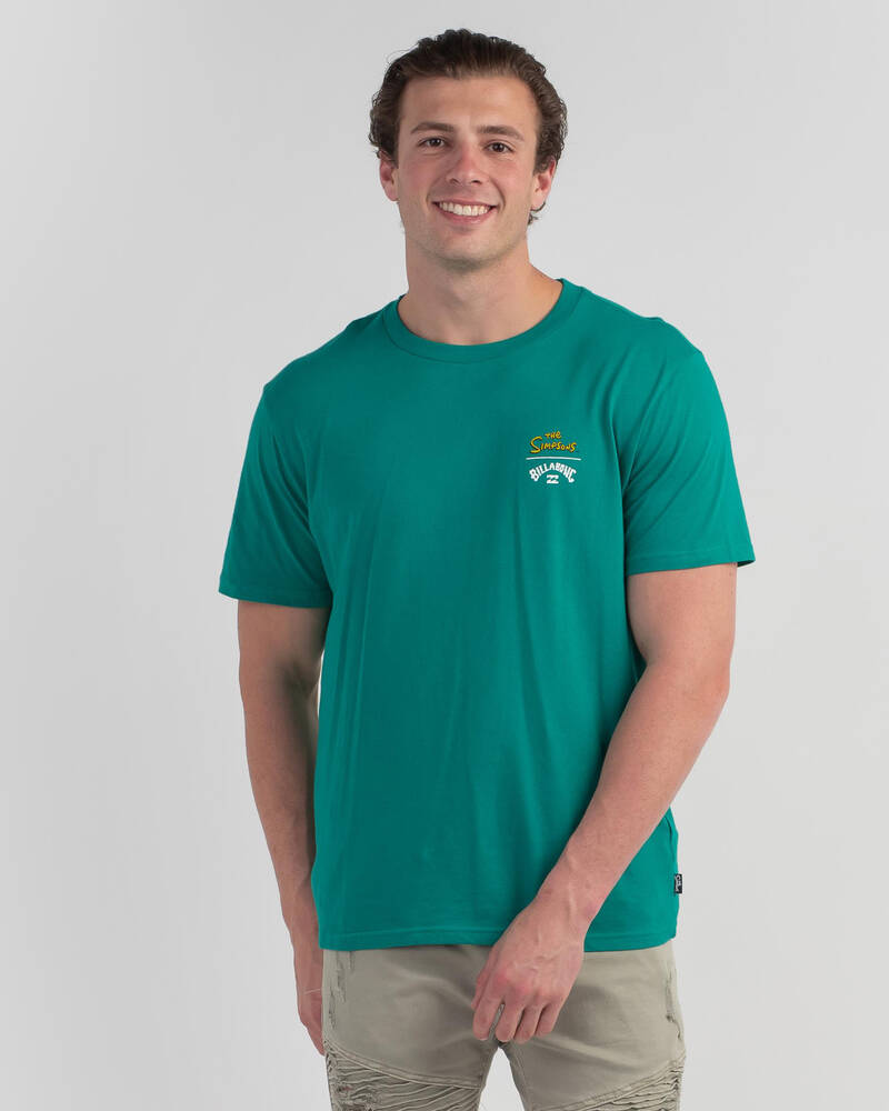 Billabong Simpsons Family Arch T-Shirt for Mens