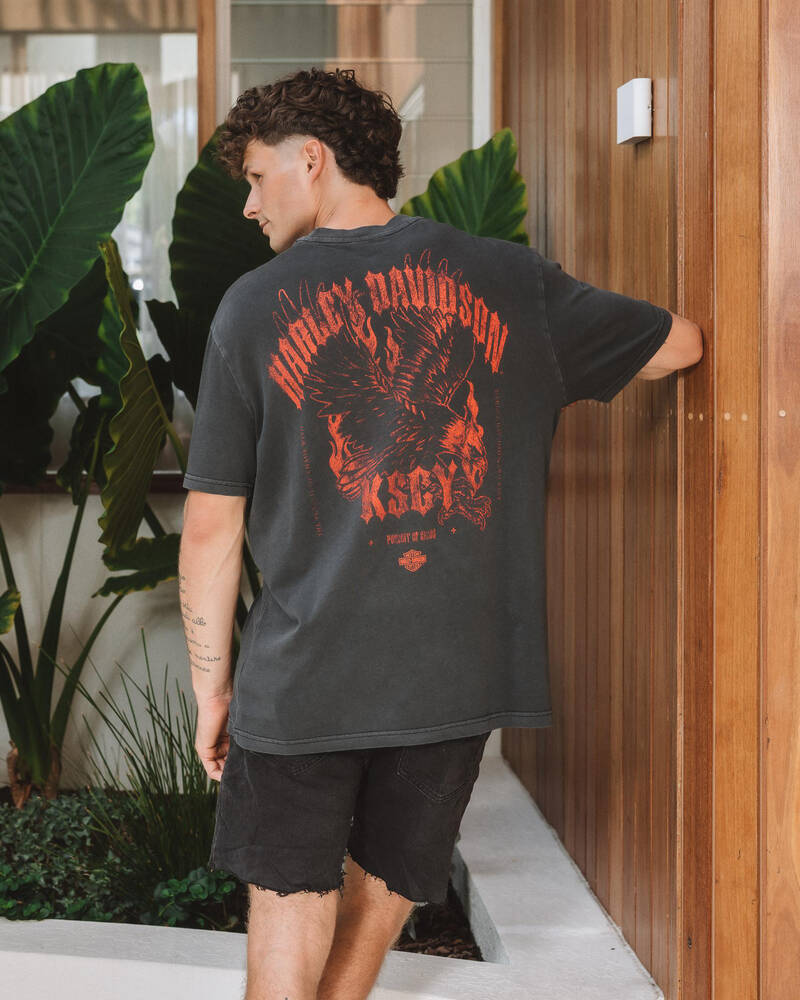 Kiss Chacey Harley-Davidson Sturgis Relaxed T-Shirt for Mens