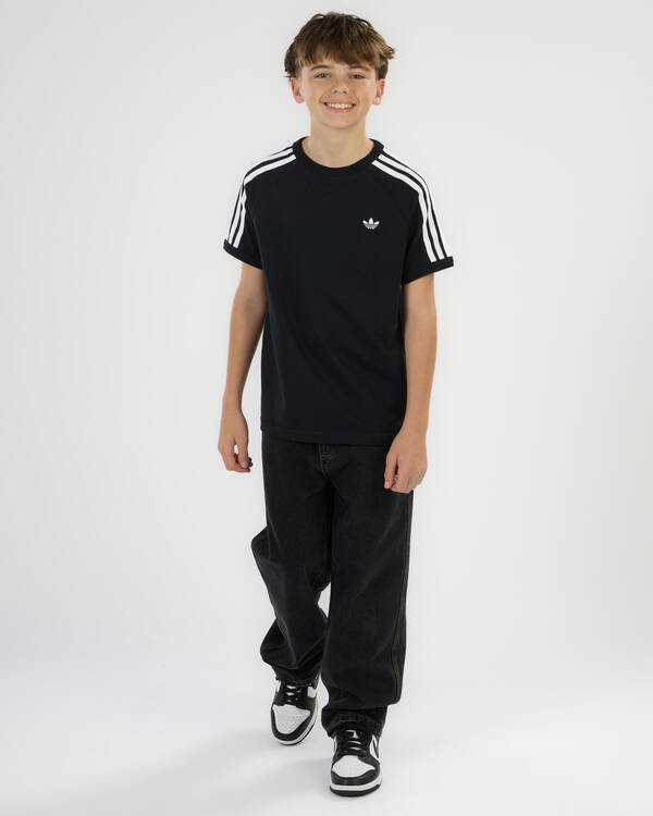 adidas Boys' 3 Stripe T-Shirt for Mens