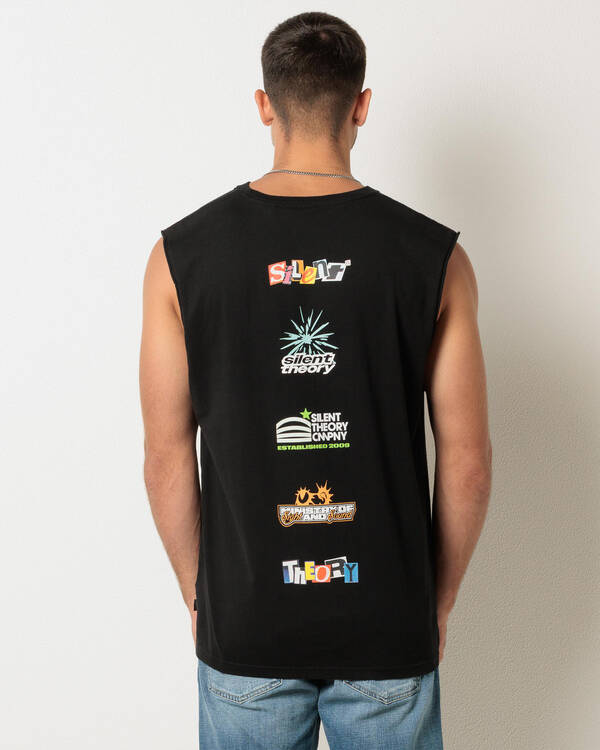 Silent Theory Ransom Muscle Tank for Mens