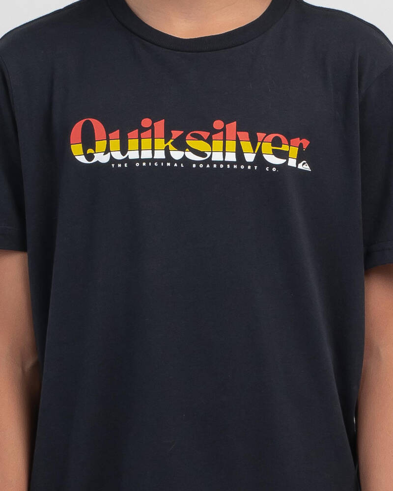 Quiksilver Boys' Primary Colours T-Shirt for Mens