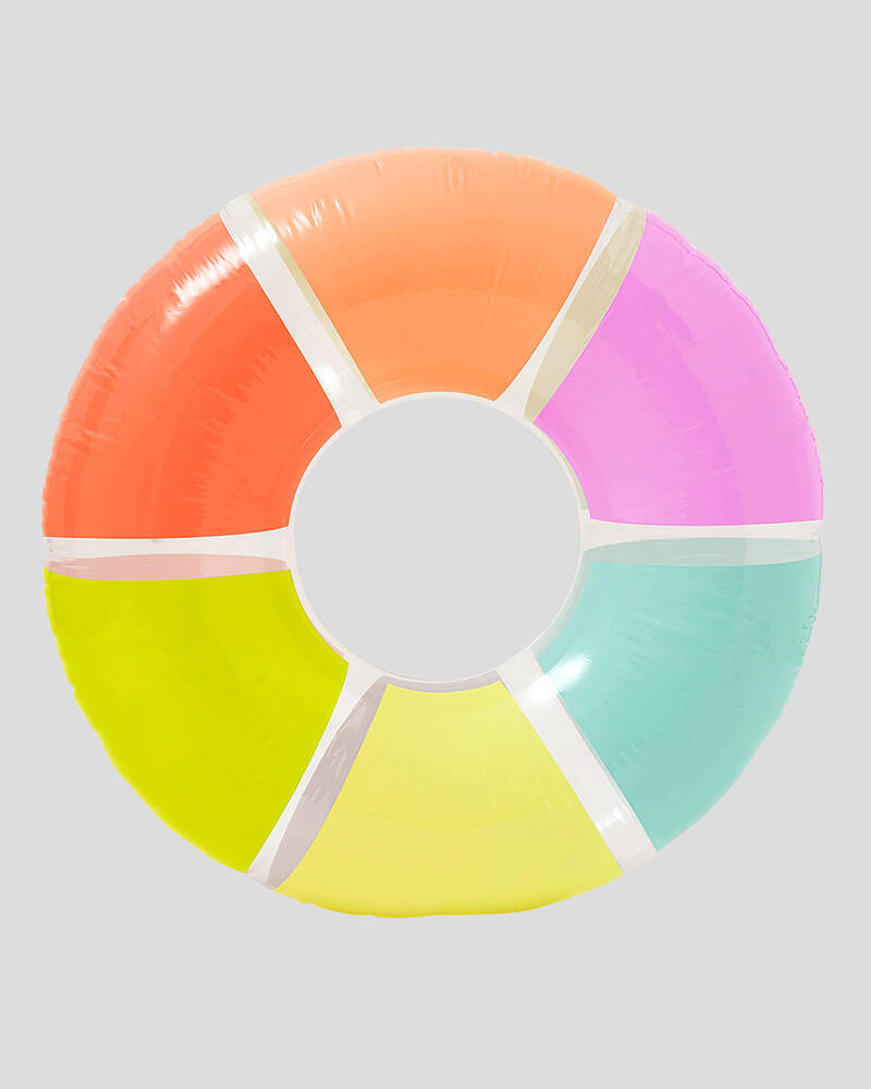 Sunnylife Rainbow Gloss Pool Ring for Unisex
