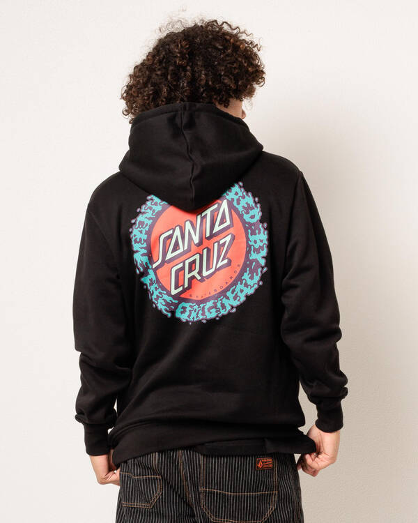 Santa Cruz Splatter MFG Dot Hoodie for Mens