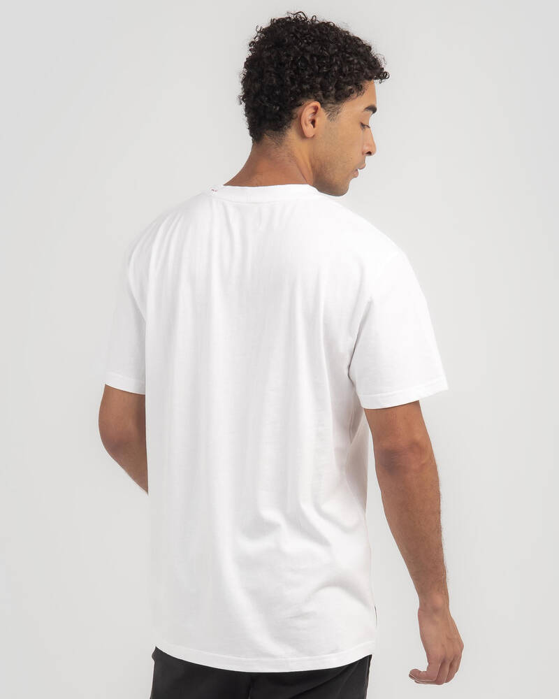 Globe Unbalanced T-Shirt for Mens