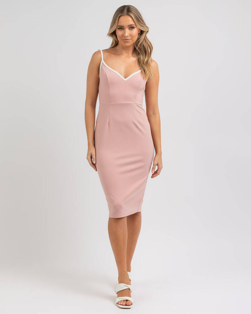 Here Comes The Sun Denny Midi Dress for Womens