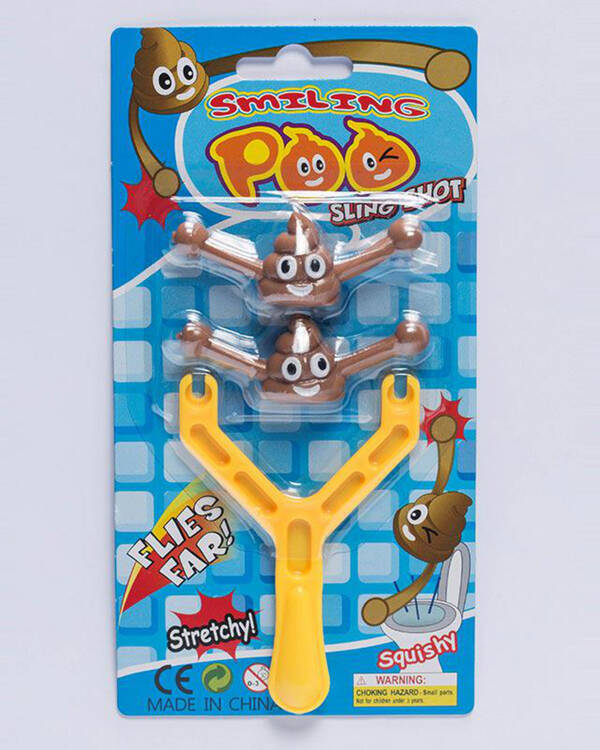Flying Smiling Poo
