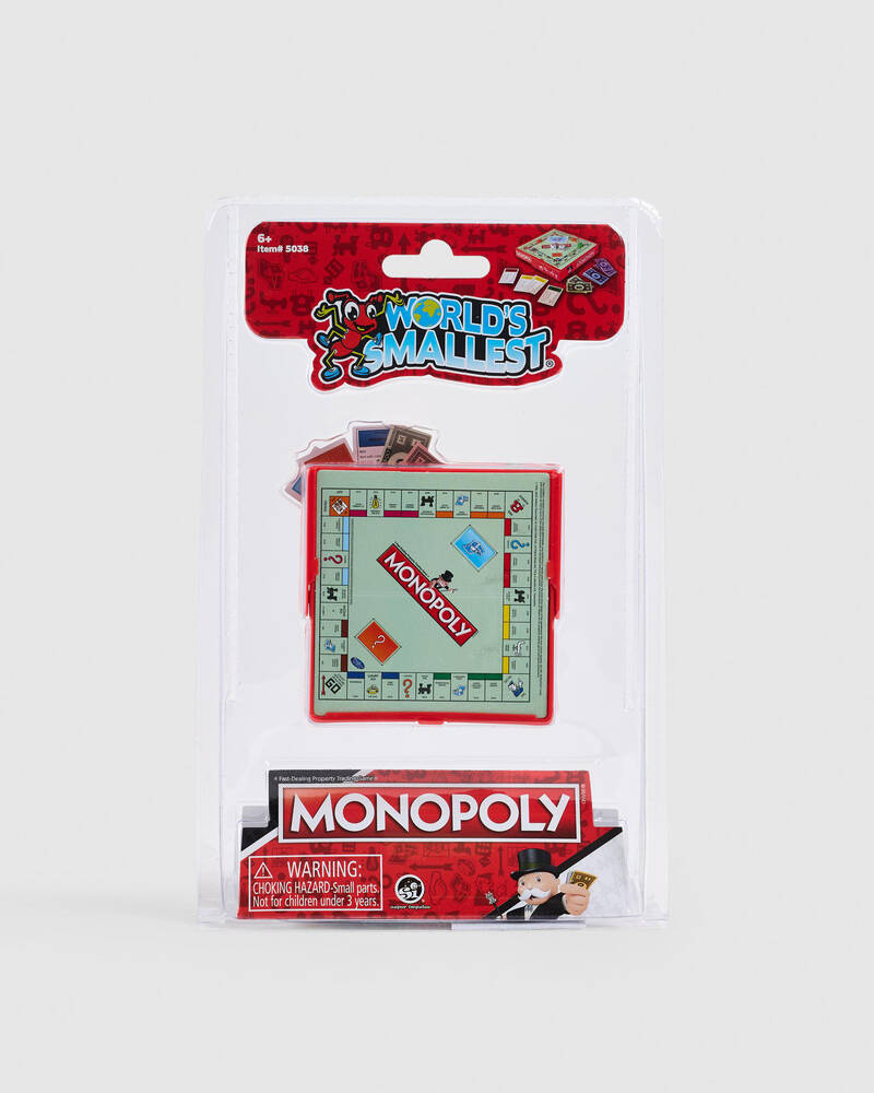 World's Smallest Monopoly for Unisex