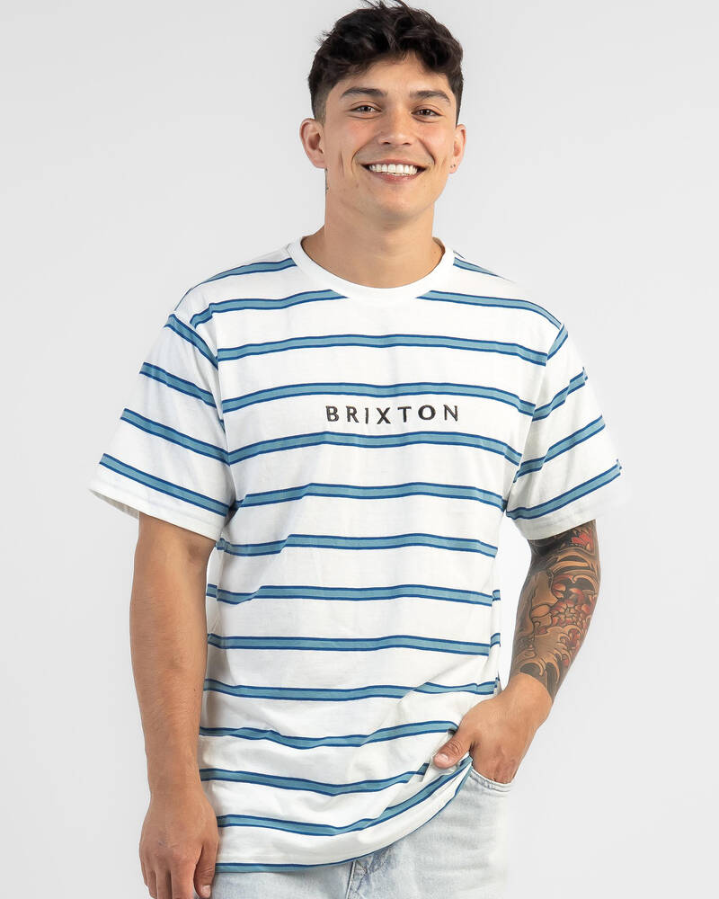 Brixton Hilt Boxy Alpha Line T-Shirt for Mens