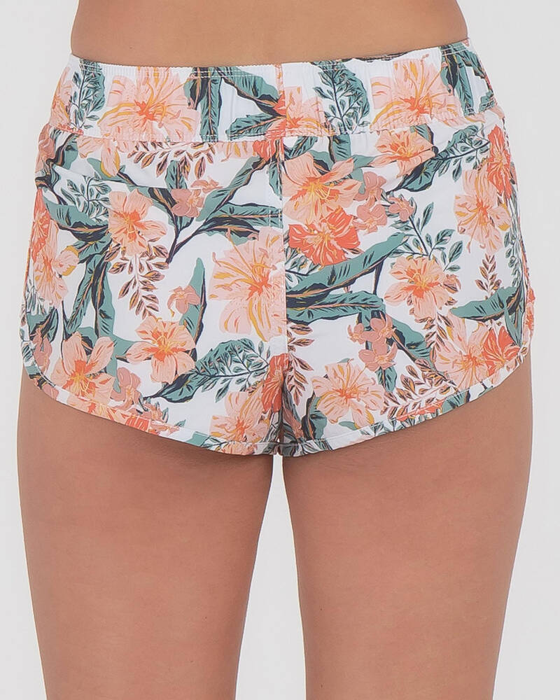 Roxy Girls' Choose Happy Board Shorts for Womens