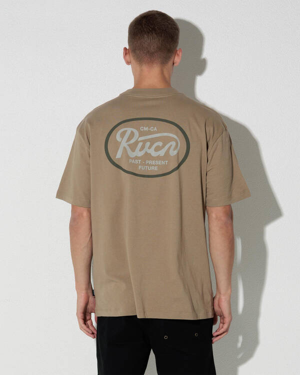 RVCA Standard Script T-Shirt for Mens