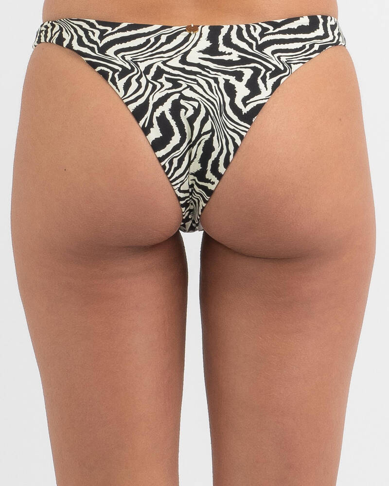 Kaiami Zsa Zsa High Cut Bikini Bottom for Womens