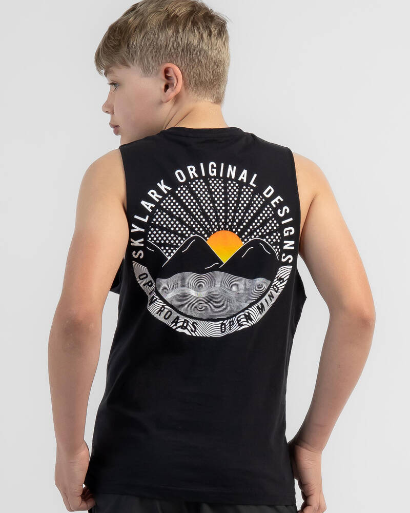Skylark Boys' Daybreak Muscle Tank for Mens