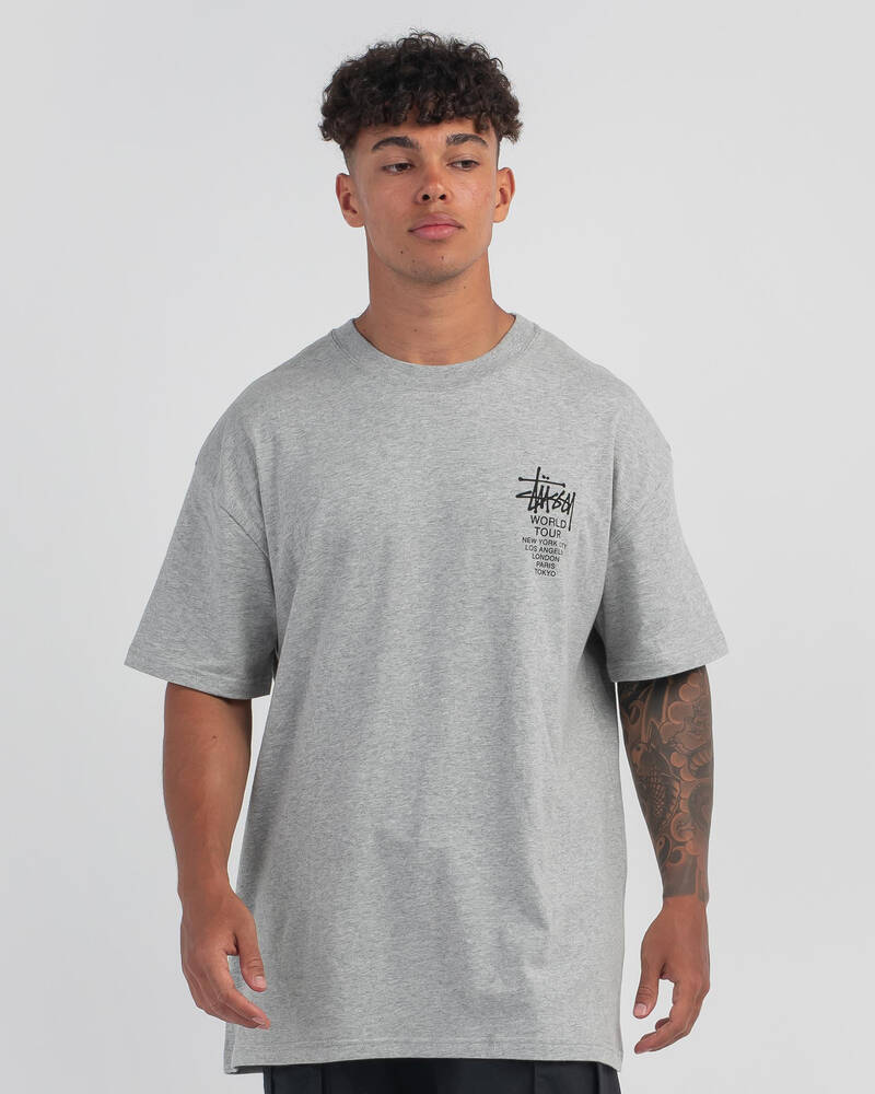 Stussy World Tour T-Shirt for Mens
