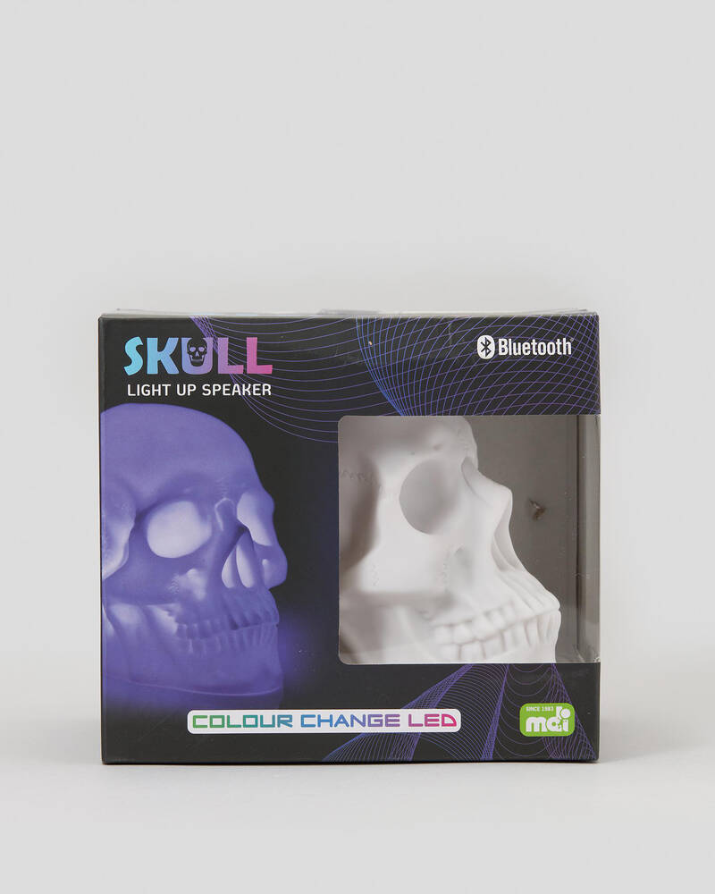 Get It Now Light Up Skull Speaker for Unisex