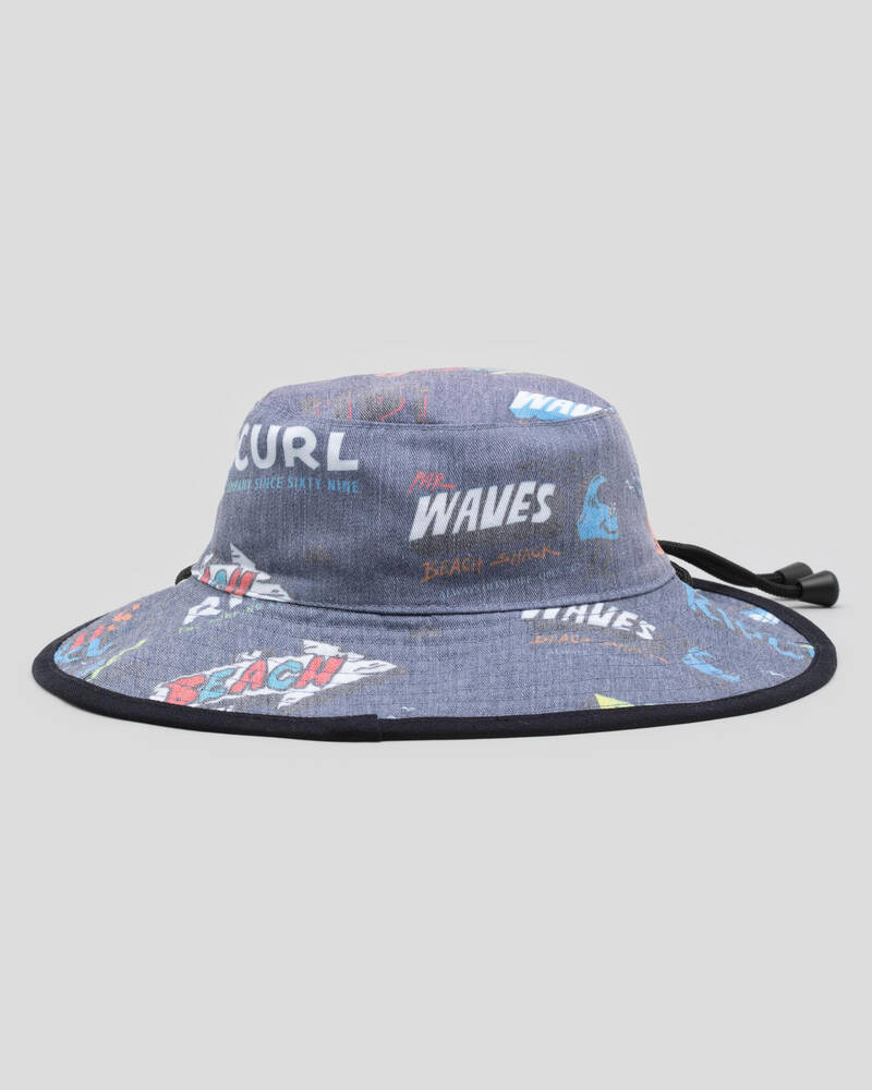 Rip Curl Toddlers' Reversible Valley Mid Brim Hat for Mens