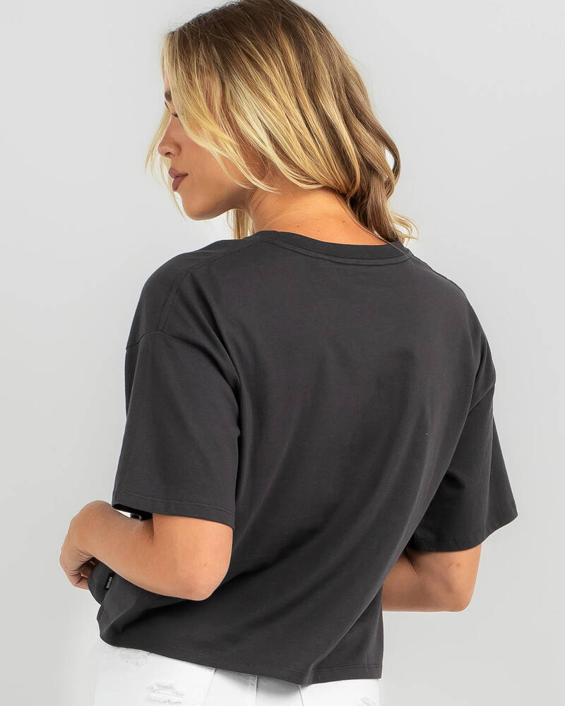 Rip Curl Crafted Heritage Cropped T-Shirt for Womens