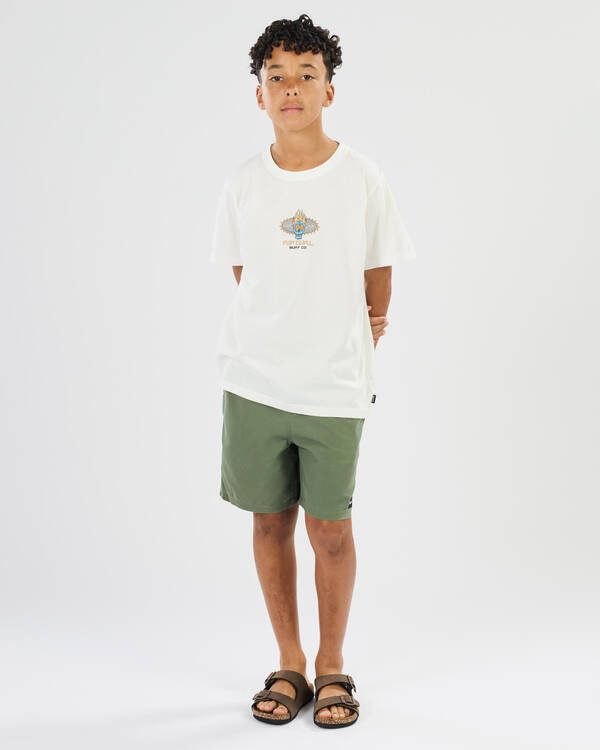Rip Curl Boys' New Cosmic Skull T-Shirt for Mens