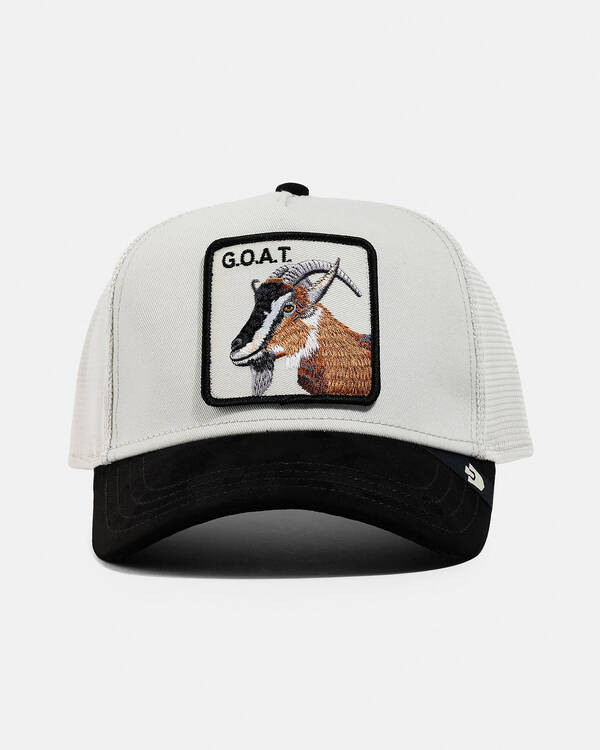 Goorin Bros Suede Greatest Goat Trucker Cap for Mens