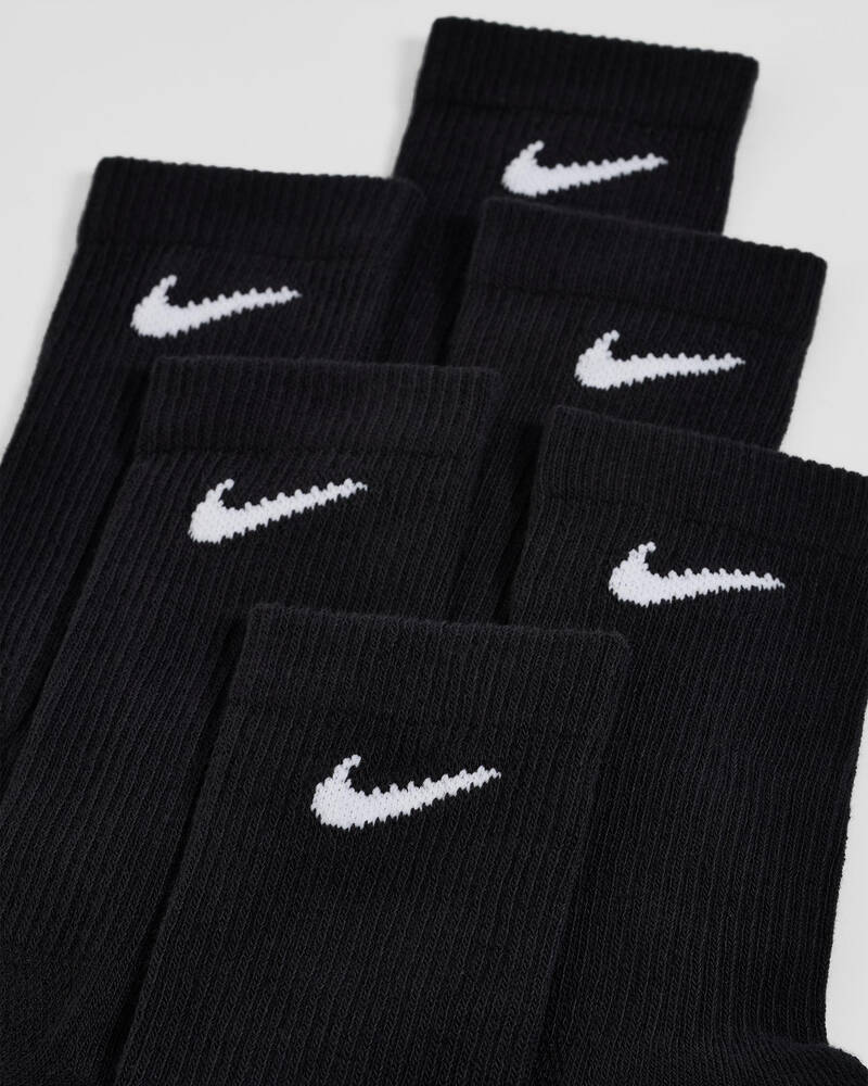 Nike Women's Everyday Plus Cushioned Training Crew Sock Pack for Womens image number null