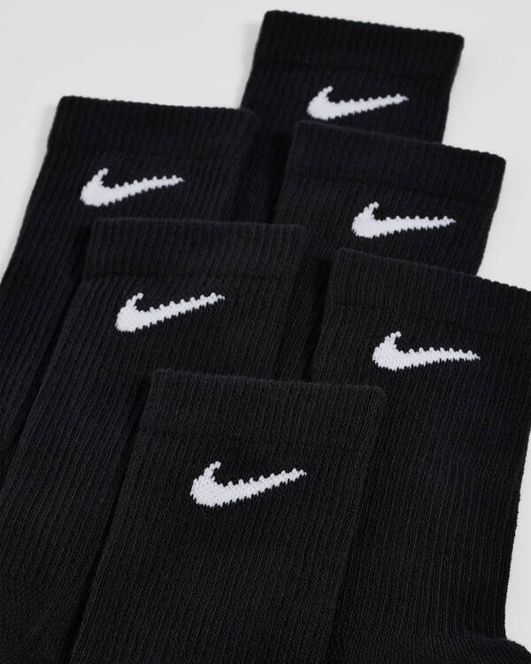 Nike Women's Everyday Plus Cushioned Training Crew Sock Pack for Womens