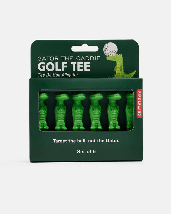 Gator the Caddie Golf Tee 6 Pack