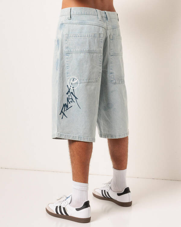 Rusty Slappa Denim Shorts for Mens