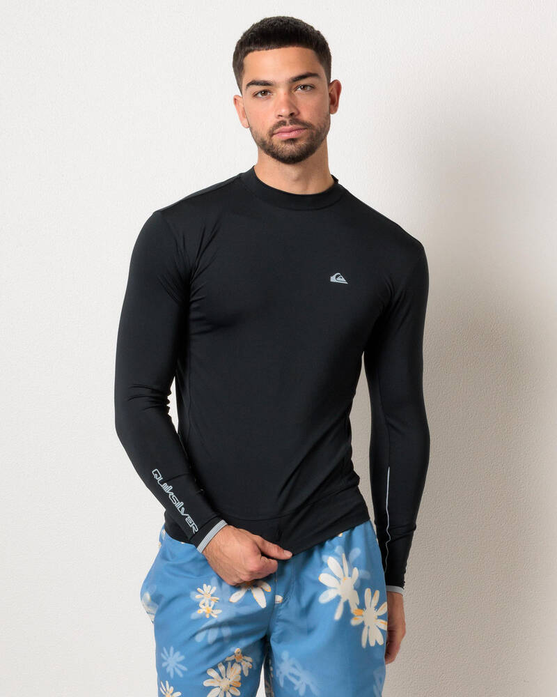 Quiksilver Highline UPF50 Long Sleeve Rash Vest for Mens