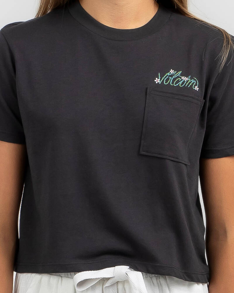 Volcom Girls' Pocket Dial T-Shirt for Womens