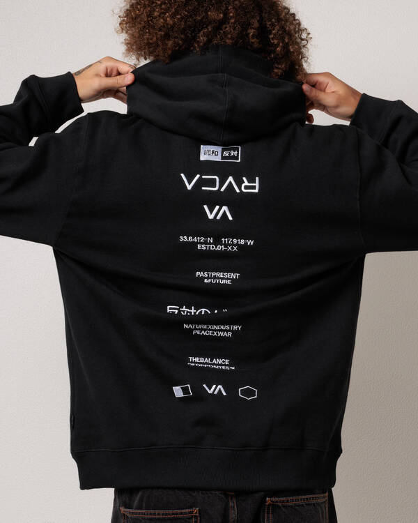 RVCA Credits Hoodie for Mens