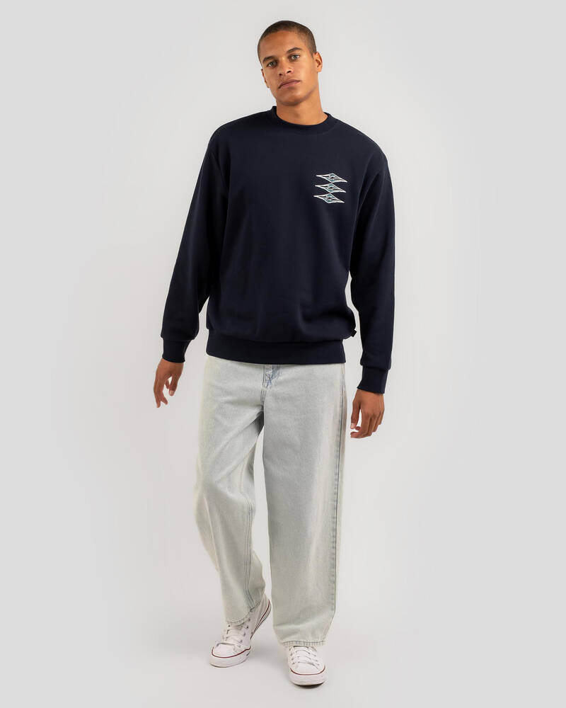 Billabong Tribal Diamond Crew Neck Sweatshirt for Mens