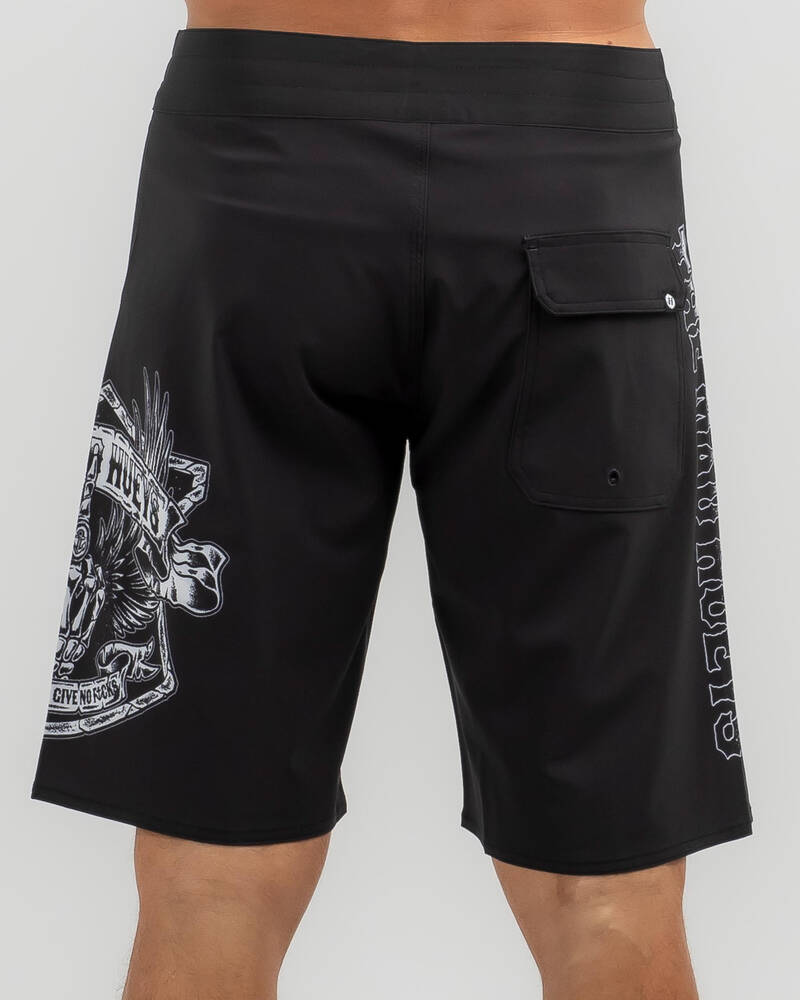 The Mad Hueys Full Throttle 20" Board Shorts for Mens