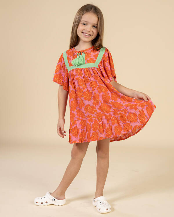 Toddlers' Happy Hibiscus Dress