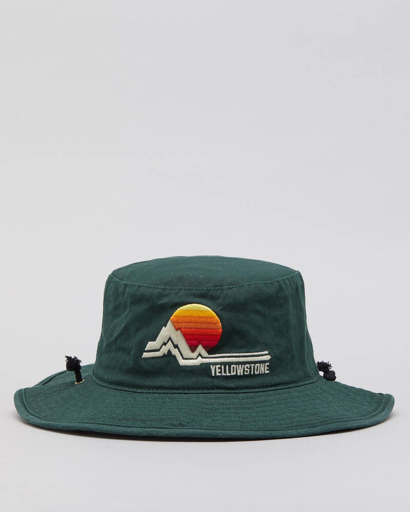 American Needle Yellowstone Wide Brim Bucket Hat for Womens