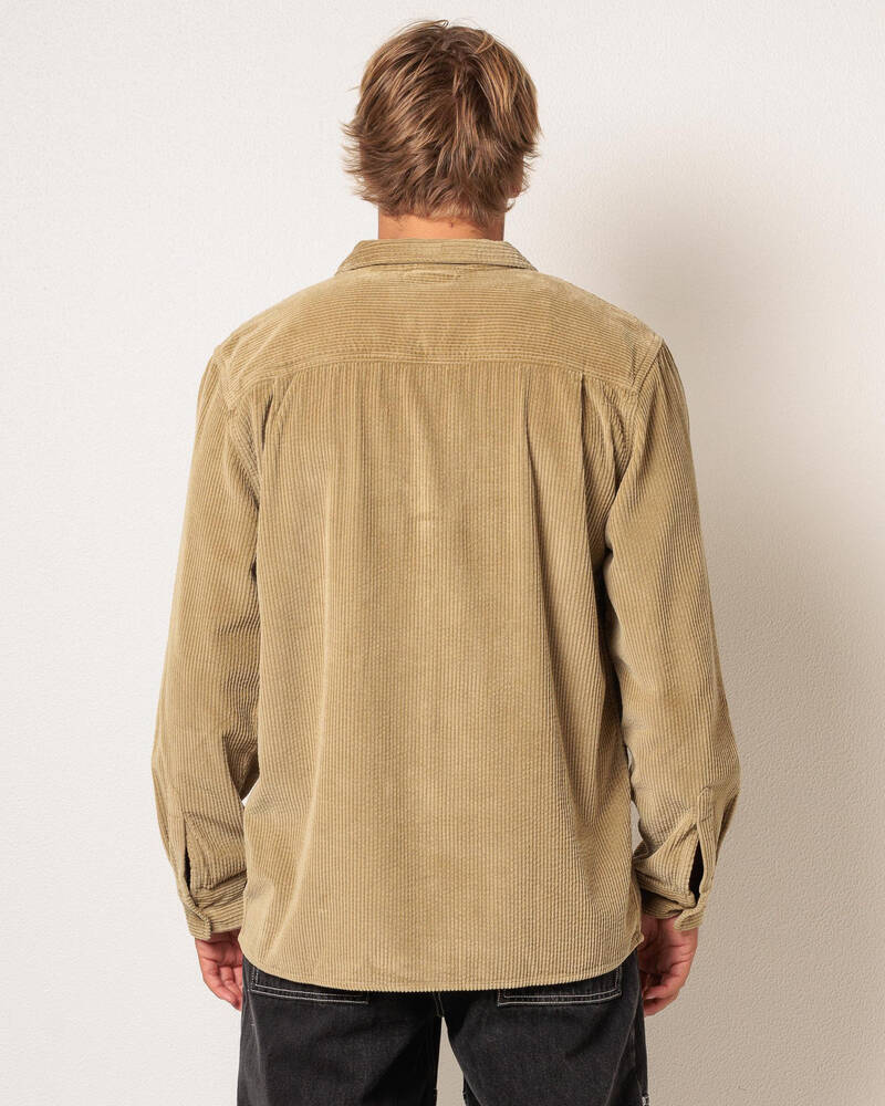 Quiksilver Venture Cord Long Sleeve Shirt for Mens