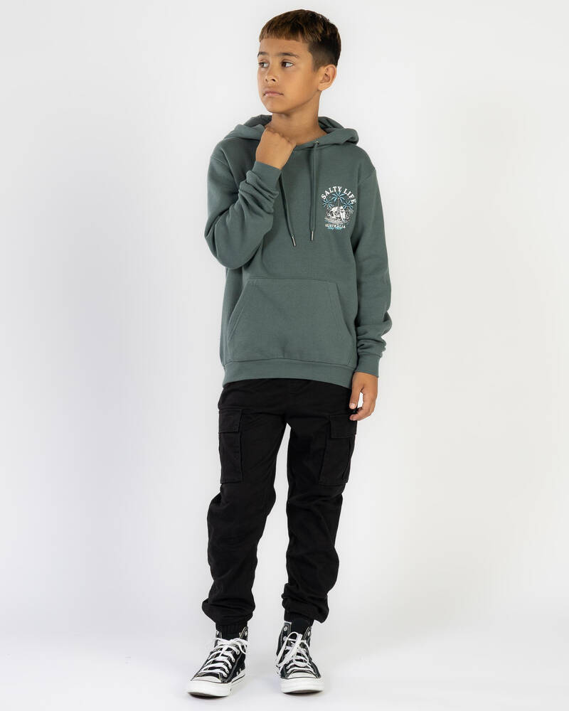Salty Life Boys' Island's Edge Hoodie for Mens