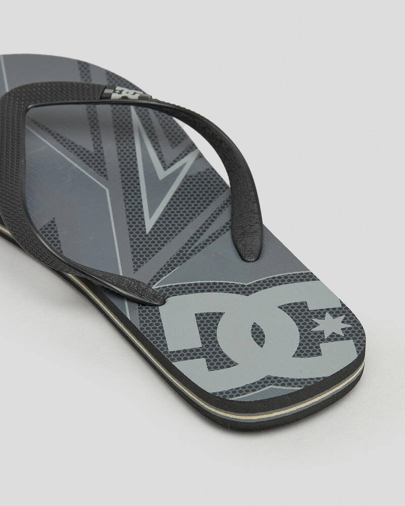 DC Shoes Spray Thongs for Mens