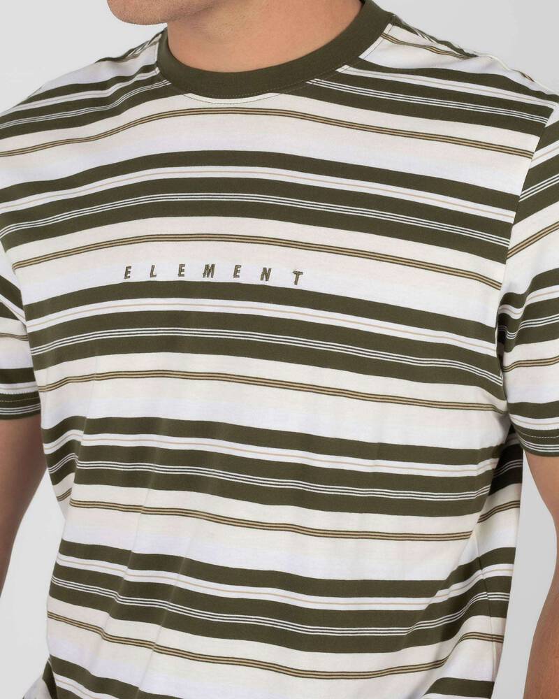 Element Gym Stripe T-Shirt for Mens
